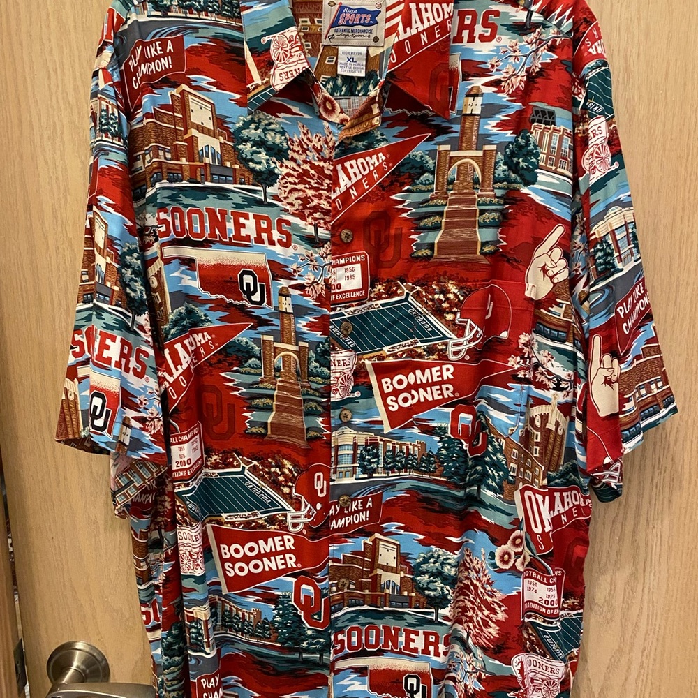OU Sooners Mens Shirt XL